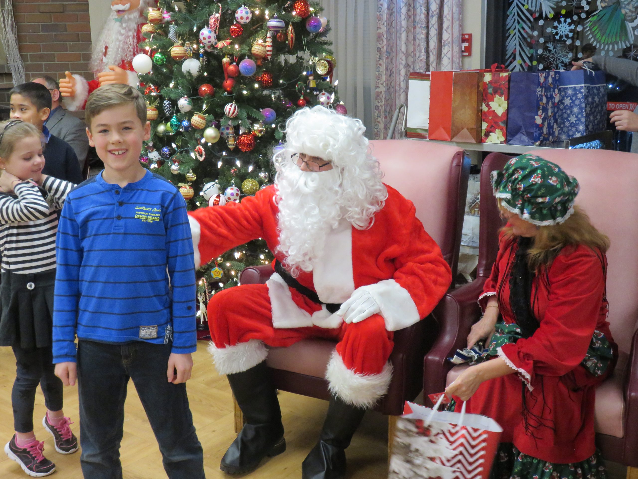 Tree Trim & Santa Dec. 5th