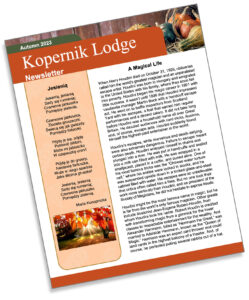 Kopernik Lodge Fall 2023 Newsletter