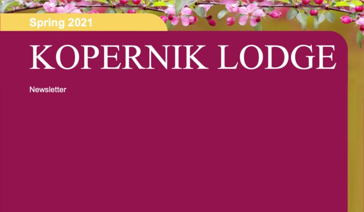 Kopernik Lodge Spring 2021 Newsletter