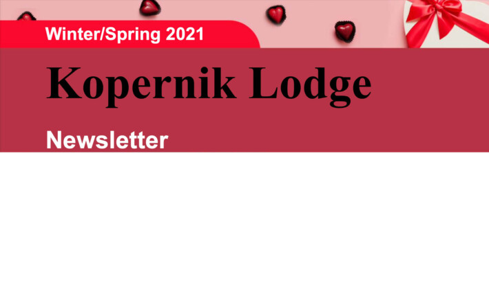 Winter/Spring 2021 Newsletter