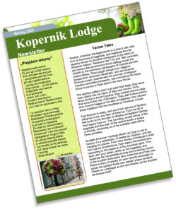 Kopernik Lodge Newsletter Spring 2024