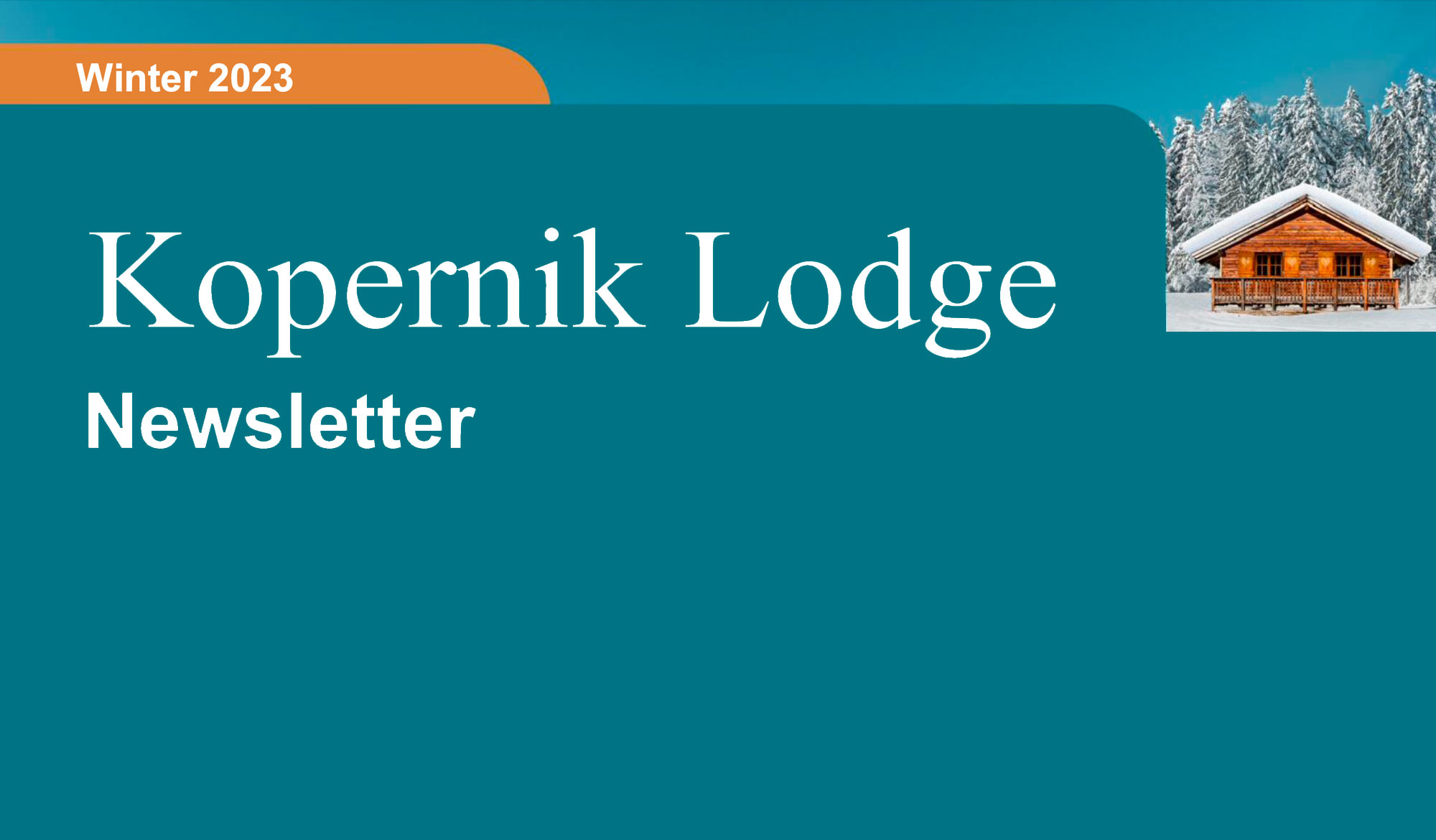 Winter 2023 Newsletter
