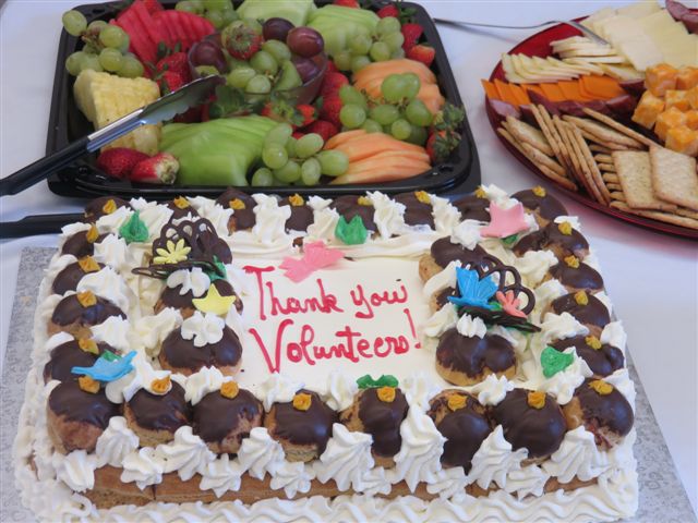 Volunteers Appreciation  Day     April 28, 2017